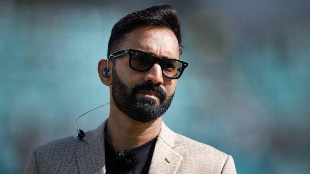 Dinesh Karthik with Afghanistan team