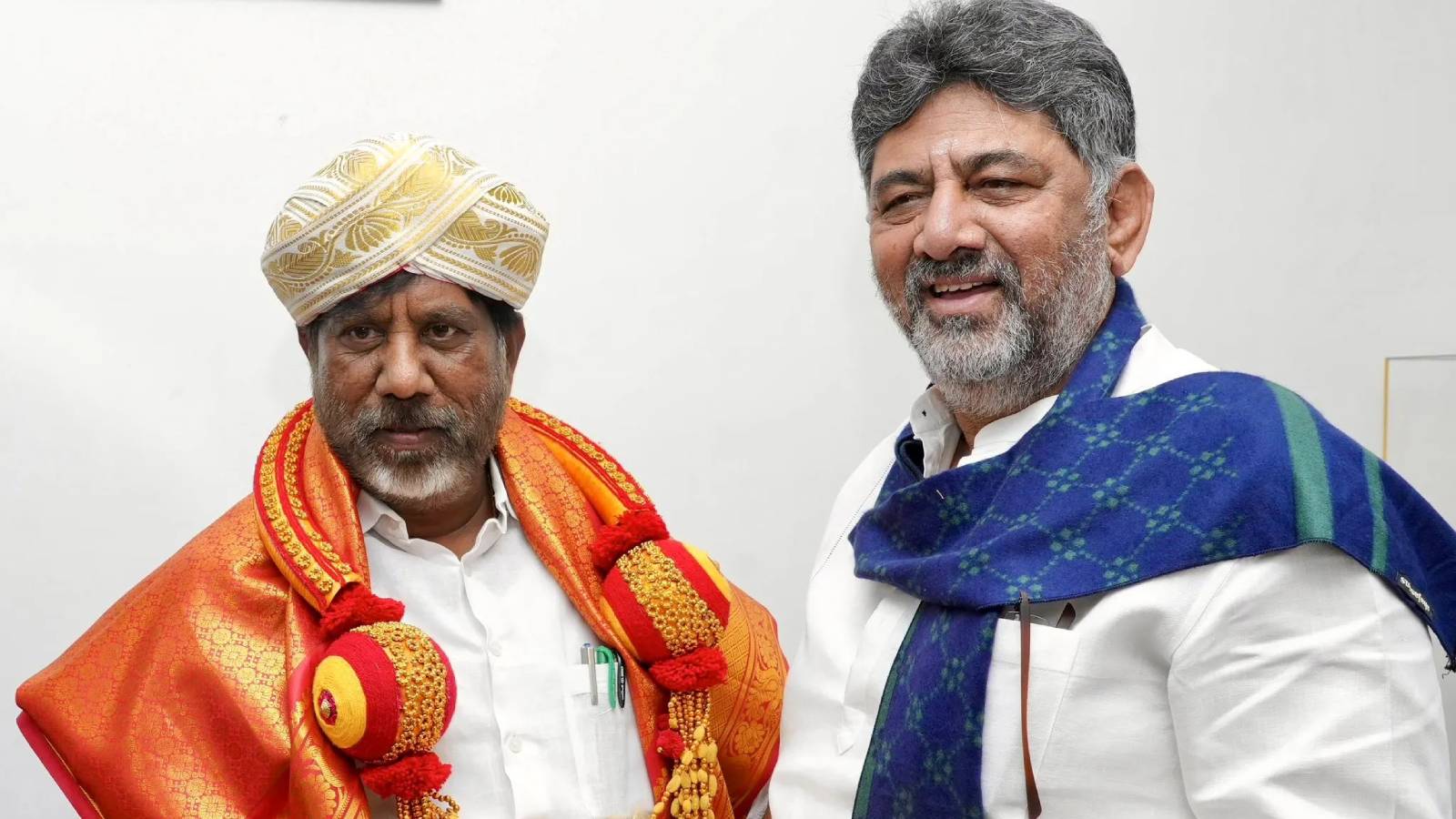 DK Shiv Kumar and Bhatti Vikramarka Meeting