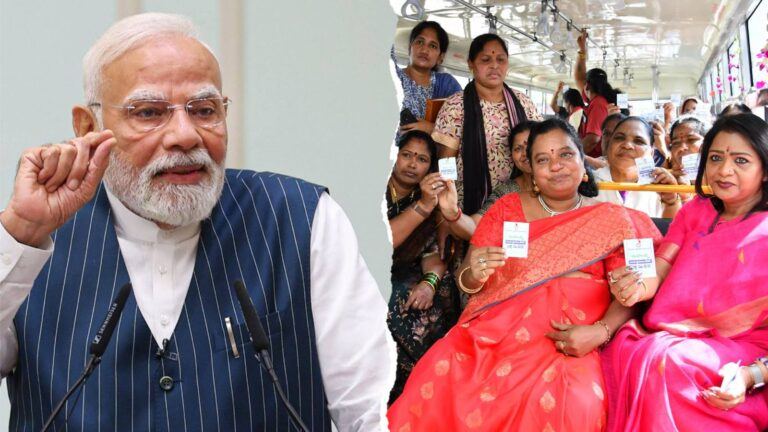 Free bus scheme women passengers