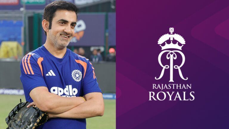 Gautam Gambhir during match