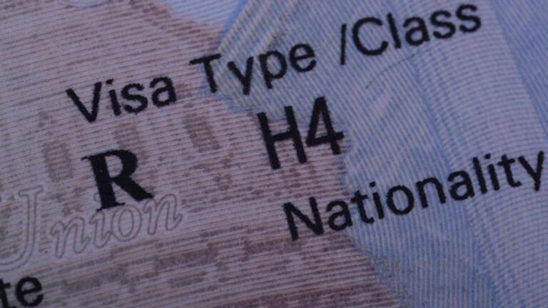 H-4 visa stamping delay India