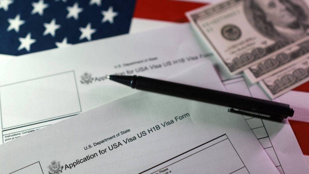 H1B visa documents and passport