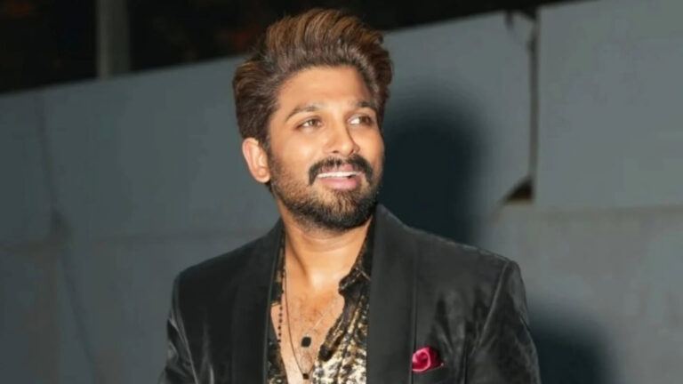 Hariteja with Allu Arjun during DJ