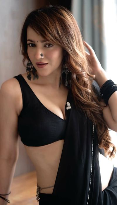 Close Up Of Himani Sharma Radiant Desi Beauty