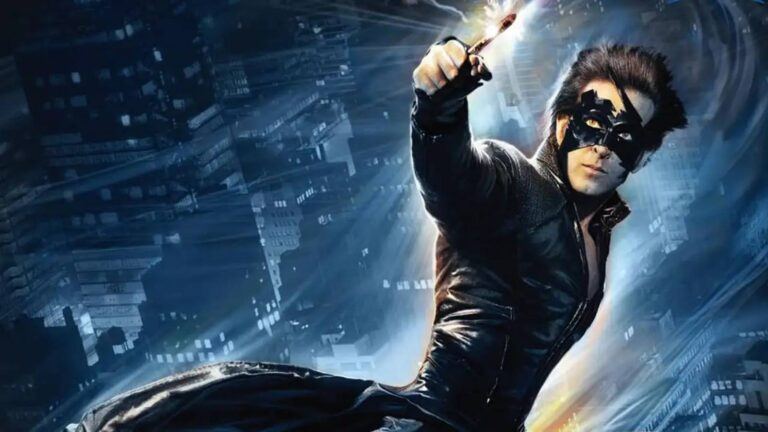 Hrithik Roshan as Krrish superhero