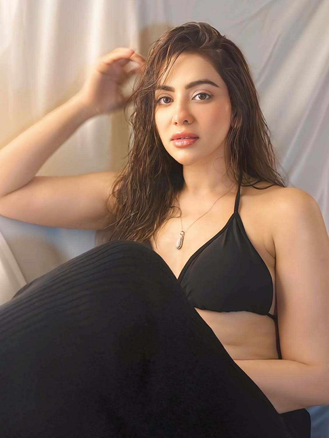 Sultry Gaze Of Diva Hritiqa Chheber In Fashion