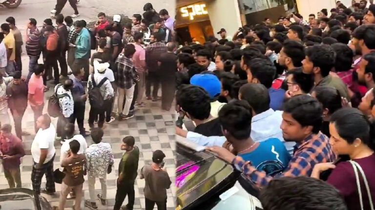 Hyderabad free haleem queue