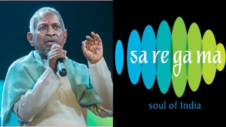 Ilaiyaraaja performing at live concert