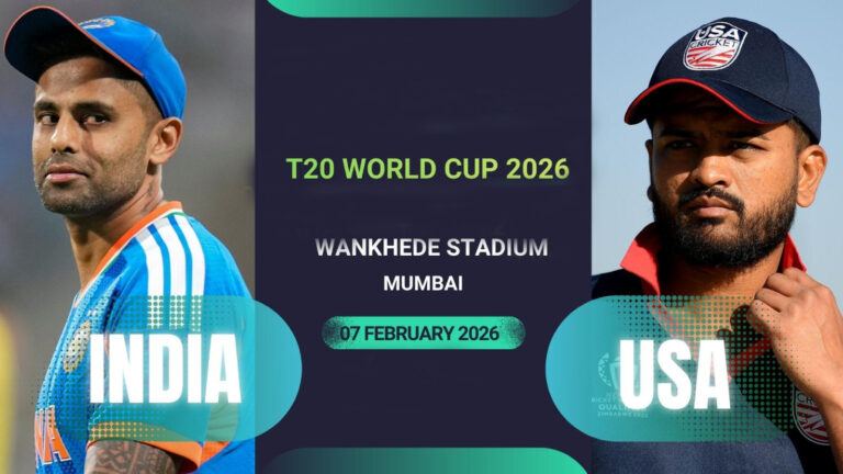 IND vs USA T20 WC 2026 match