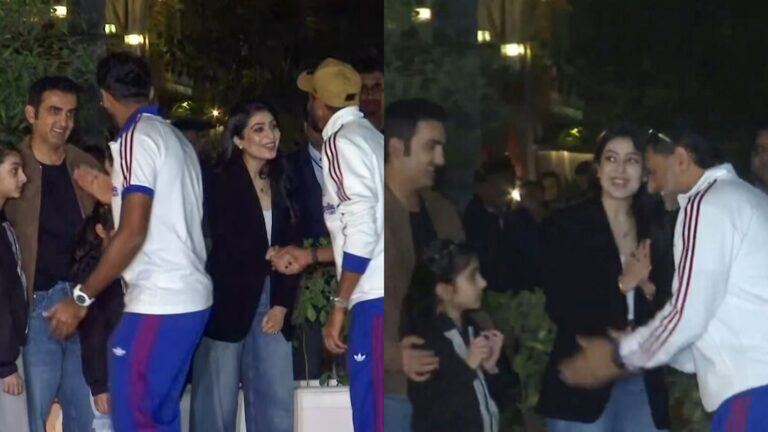 India team dinner at Gambhir residence