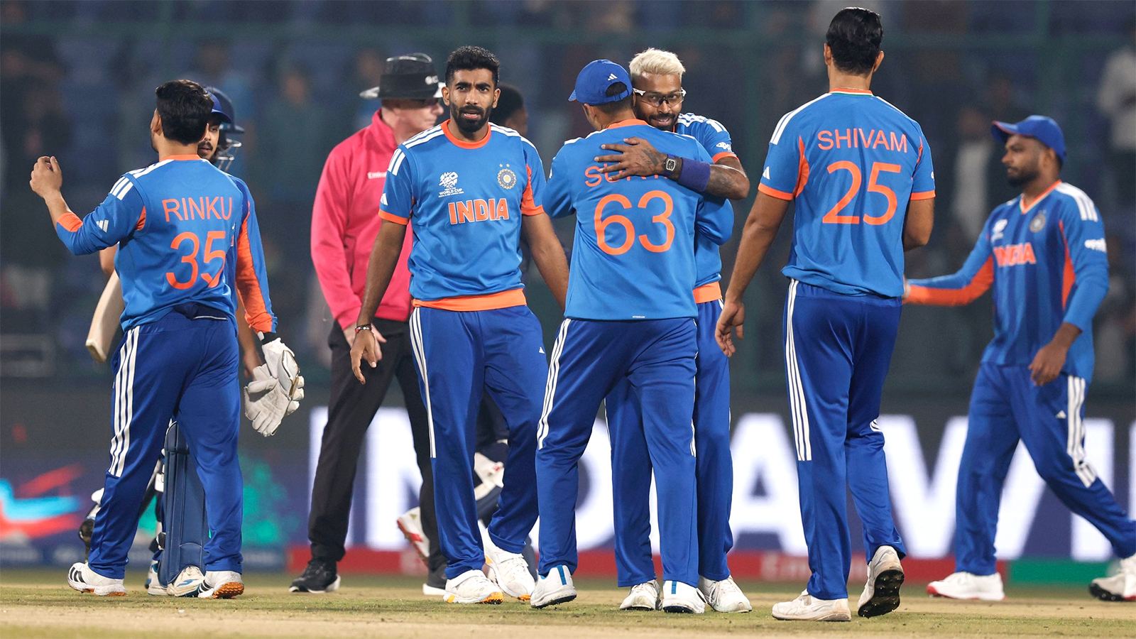 India vs Namibia T20 World Cup match