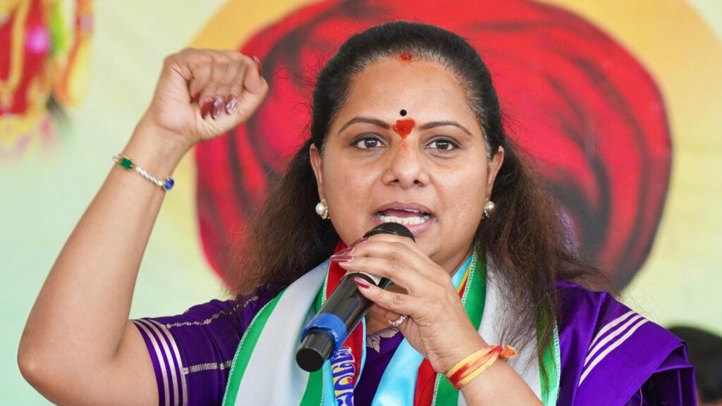 K Kavitha after Delhi court grants clean chit in liquor case