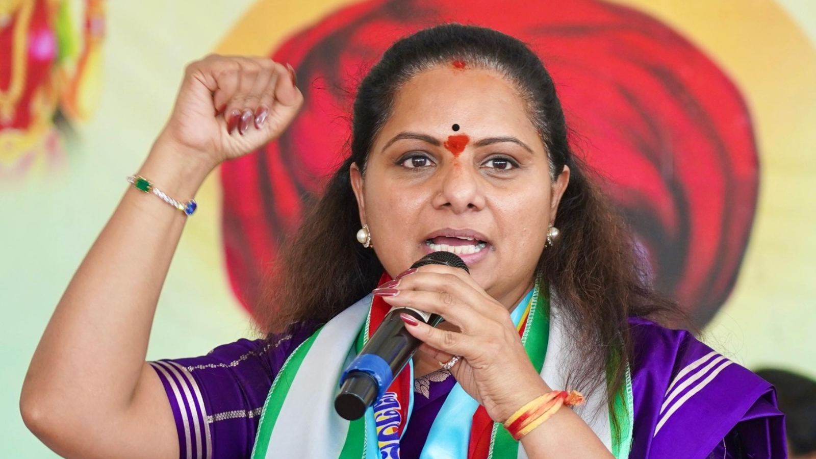 K Kavitha after Delhi court grants clean chit in liquor case