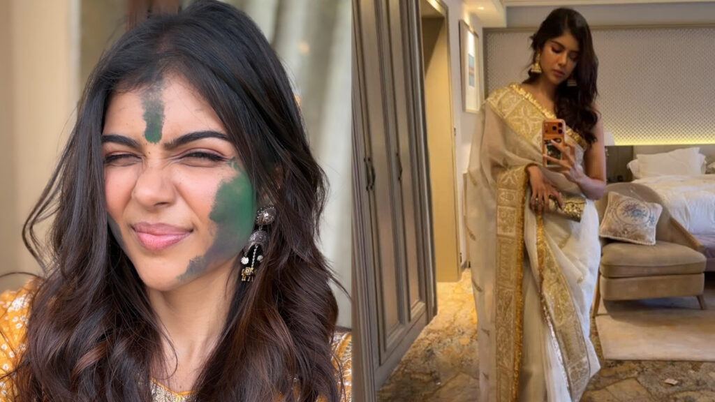 Kalyani Priyadarshan Shares Pics from Vijay-Rashmika Wedding