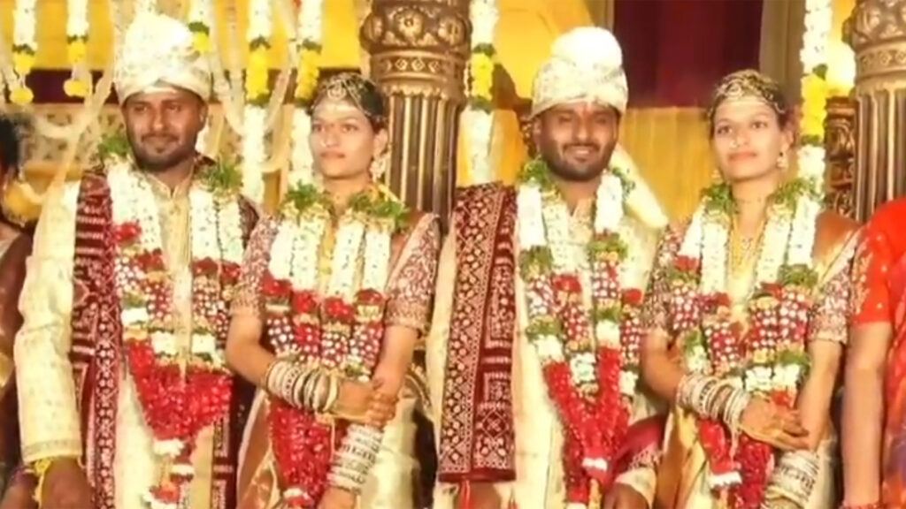 Kamareddy Twin Wedding