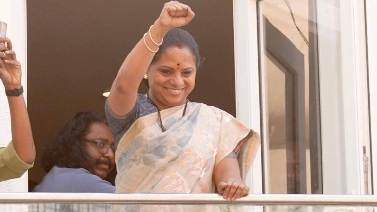 Kavitha’s Political Moves Stir Debate in BRS Camp