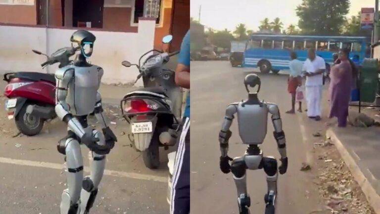 Kerala Tests AI Humanoid Robot for Traffic Control