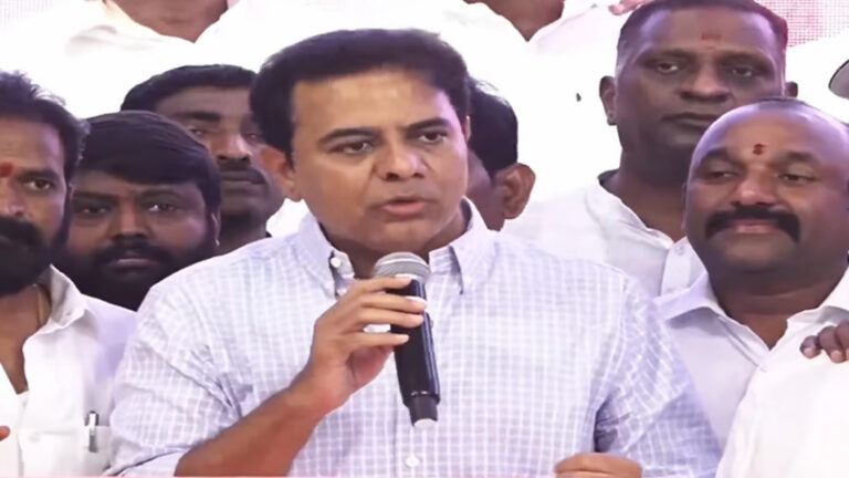 KTR speaks at KCR birthday event