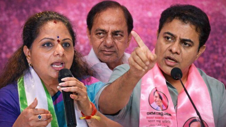 KTR vs Kavitha: Battle for KCR’s Legacy