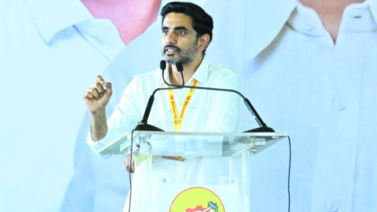 Lokesh on AP student funds