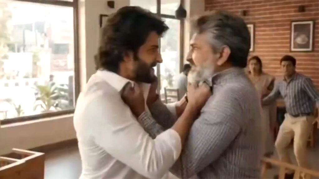 Mahesh Babu and SS Rajamouli viral clip