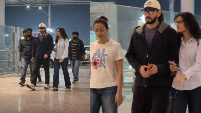 Mahesh Babu travels with family for shoot