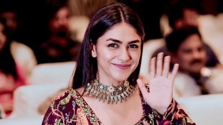 Mrunal Thakur reacts to Dhanush rumours