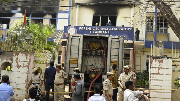 Nampally Lab Fire