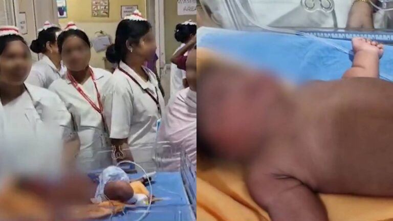 Newborn baby at Bhadrachalam hospital