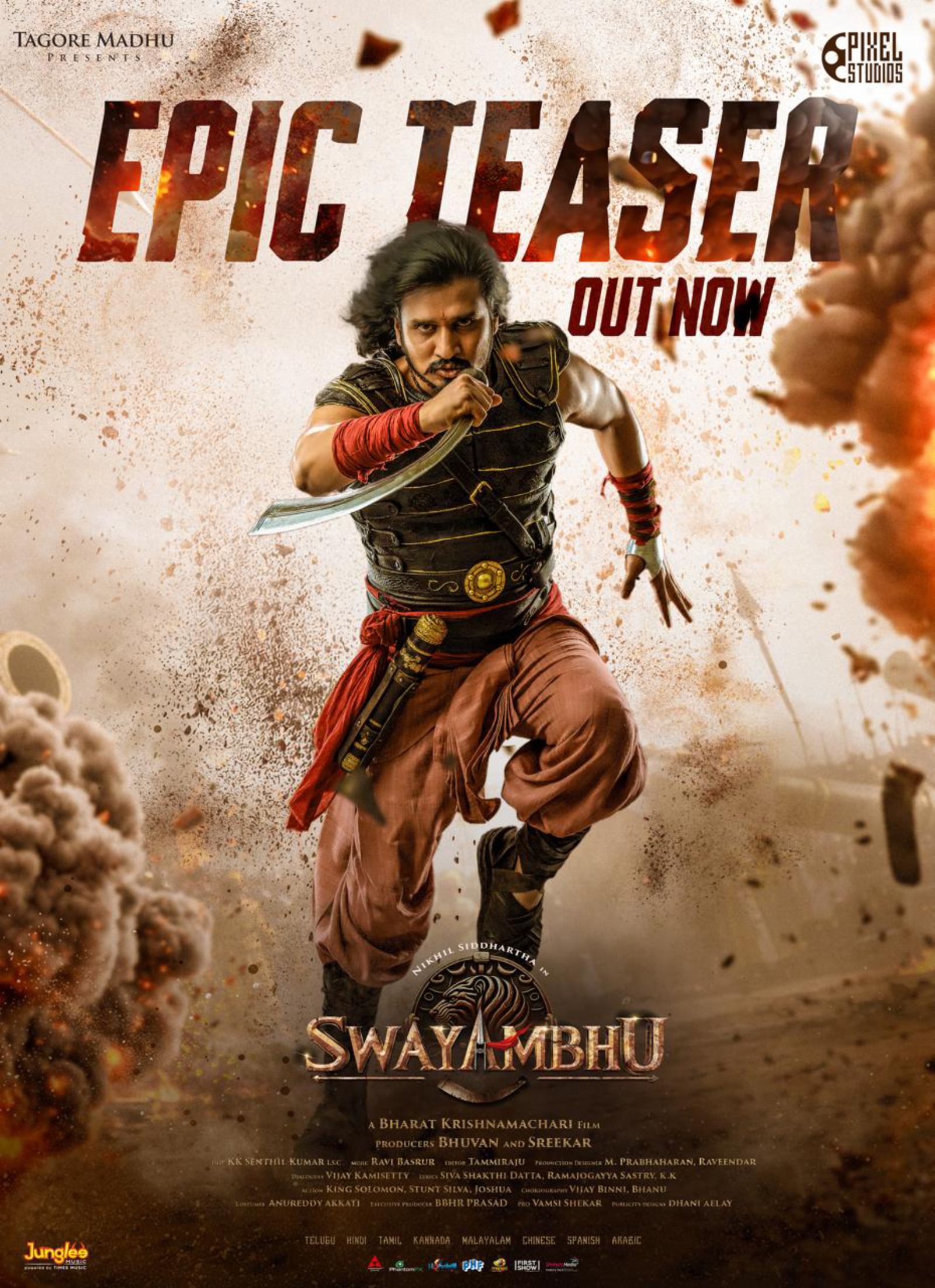 Nikhil's Swayambhu Teaser