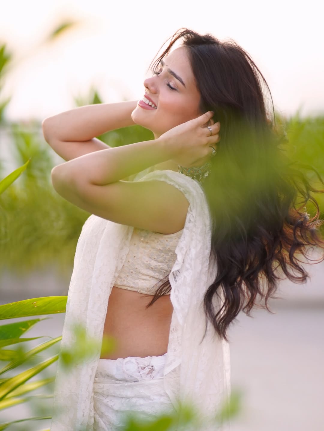 Radiant Smile Of Nishi Saxena In Ethnic Drape