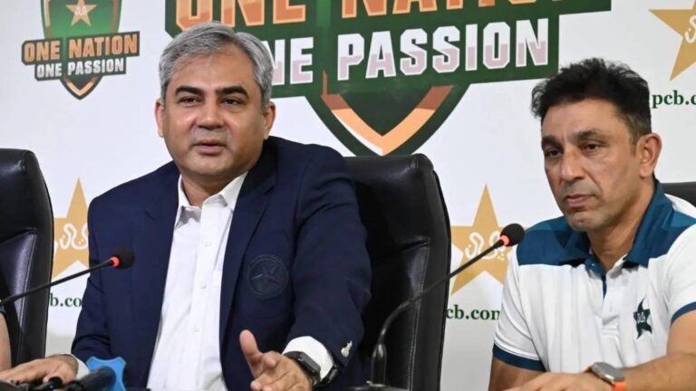 PCB Chairman Mohsin Naqvi ICC meeting