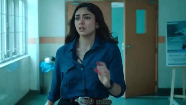 Mrunal Thakur in unreleased Pooja Meri Jaan