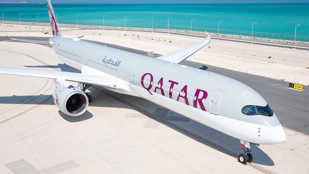 Qatar Airways long haul economy cabin