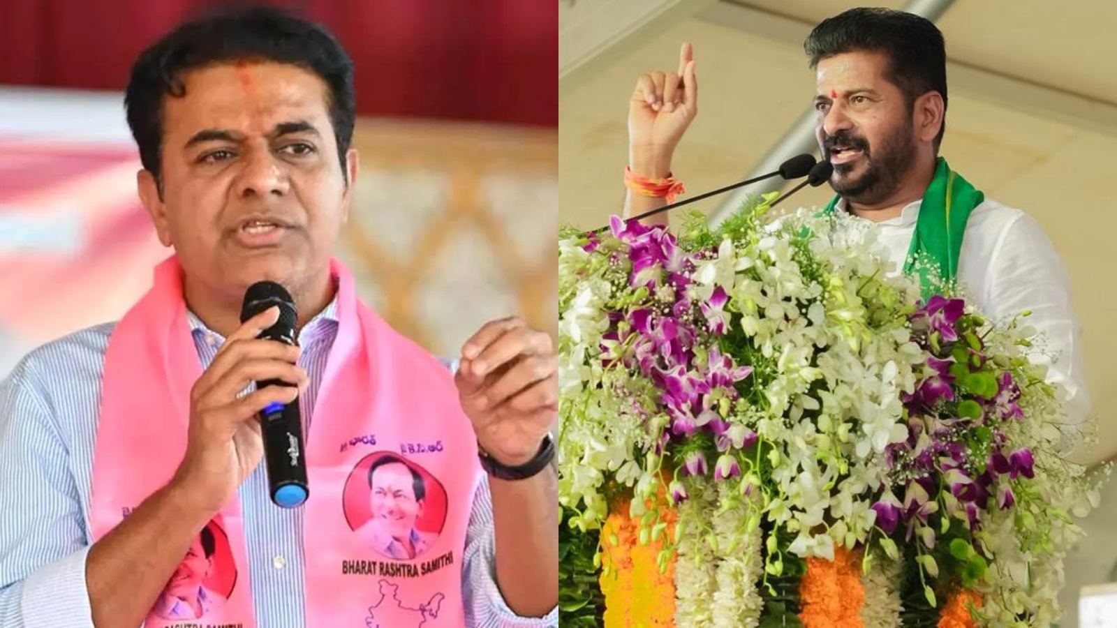 Revanth Reddy vs KTR Battle in Telangana Municipal Elections