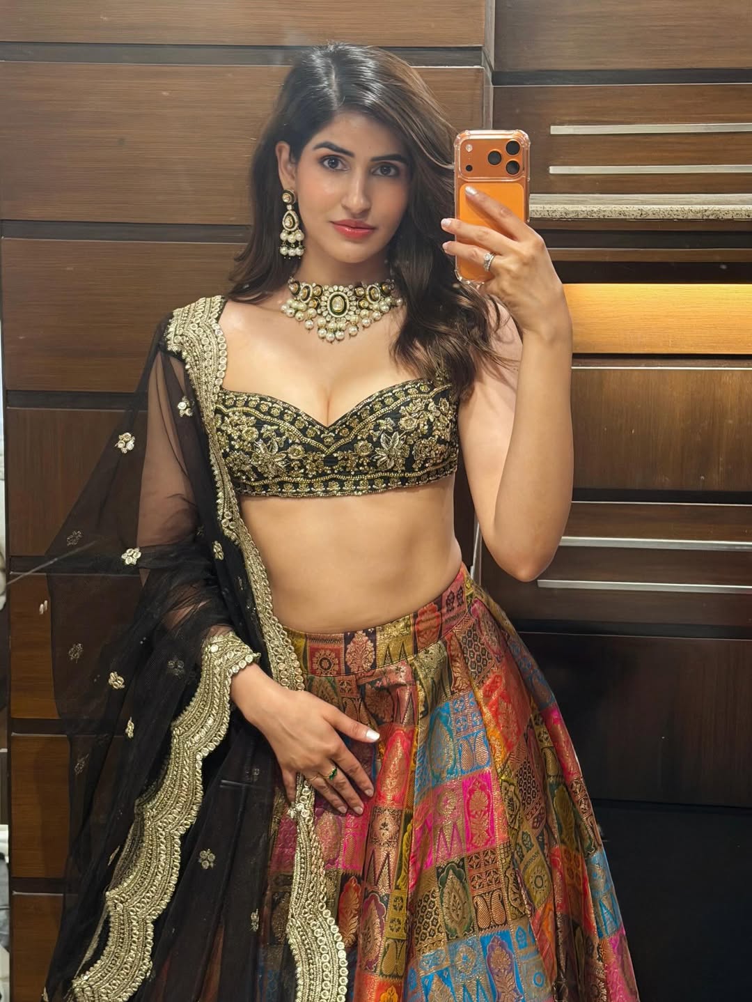 Sakshi Malik Striking Confident Mirror Selfie
