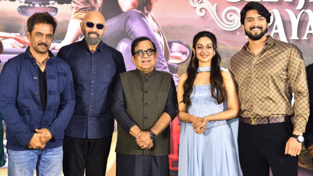 Seetha Payanam Promotions- Arjun, Brahmanandam
