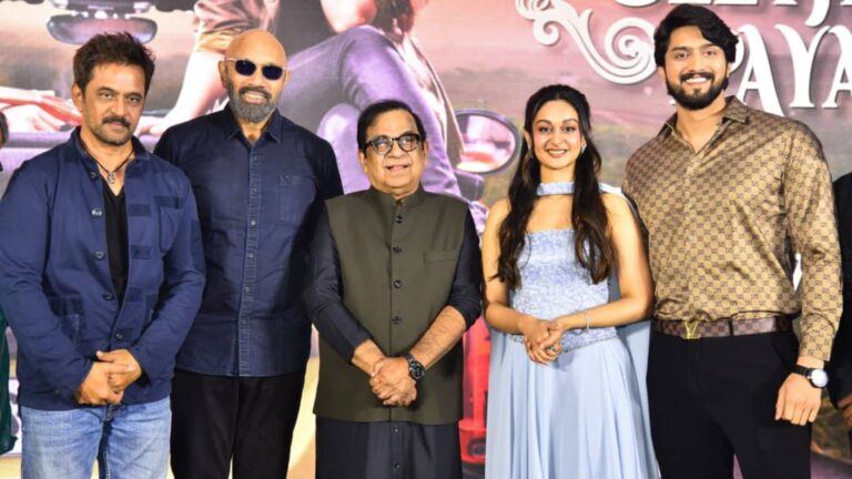 Seetha Payanam Promotions- Arjun, Brahmanandam