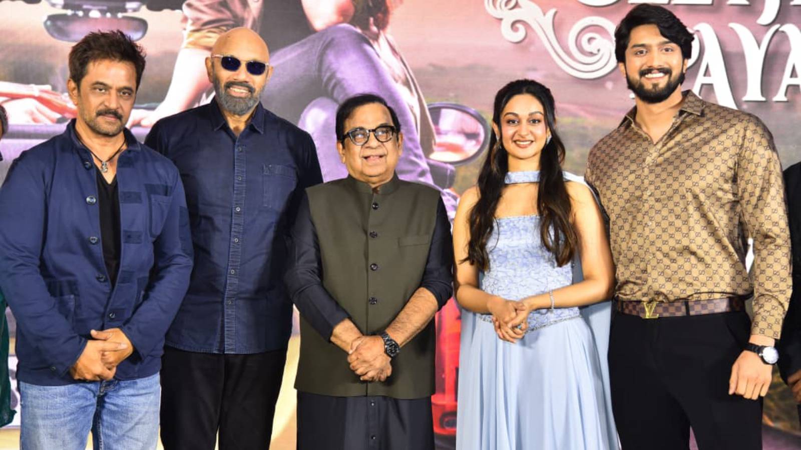 Seetha Payanam Promotions- Arjun, Brahmanandam