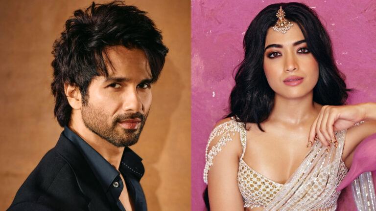 Shahid Kapoor Rashmika Mandanna film pairing