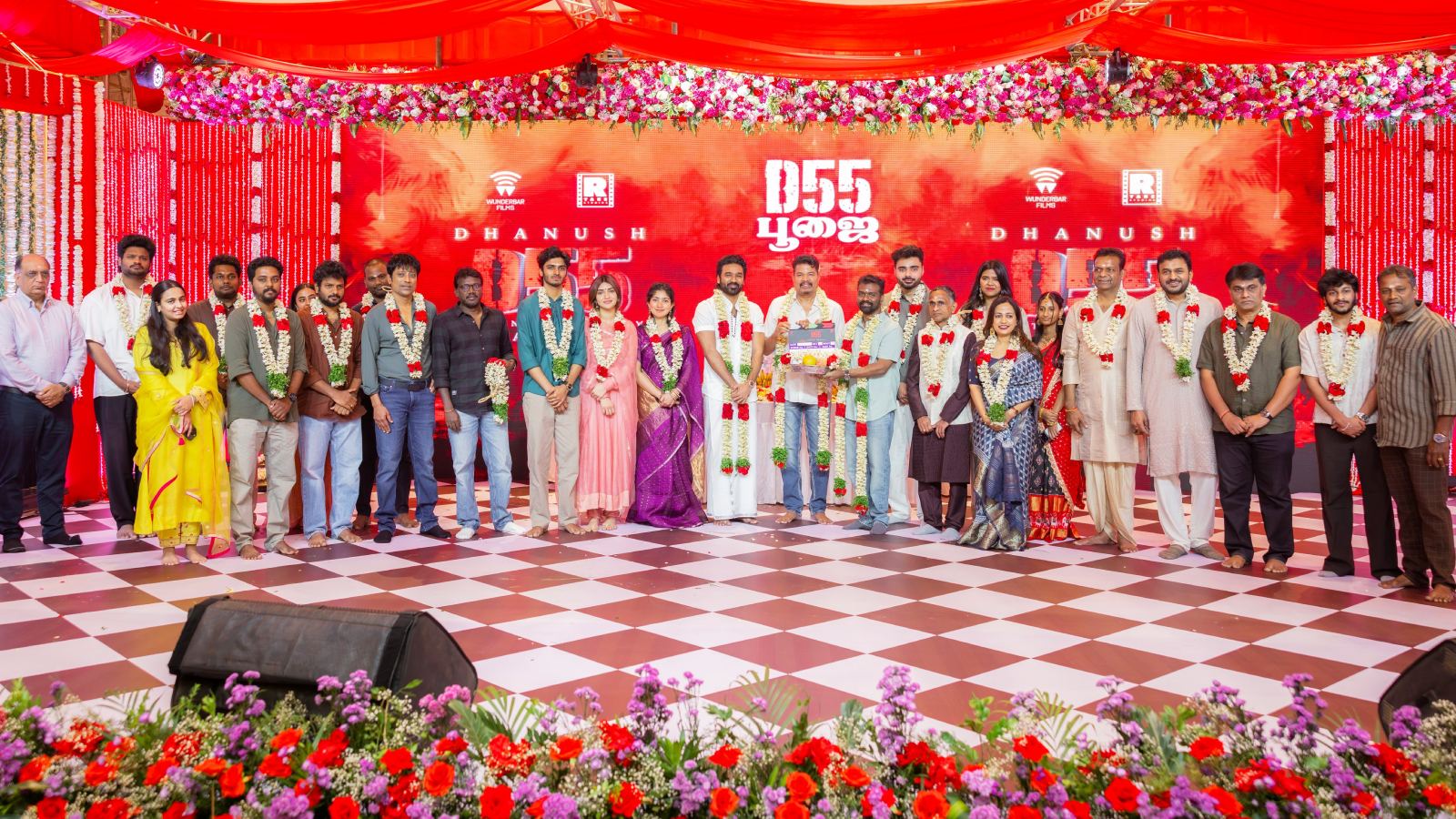 Shankar and Lalit Kumar at D55 Pooja