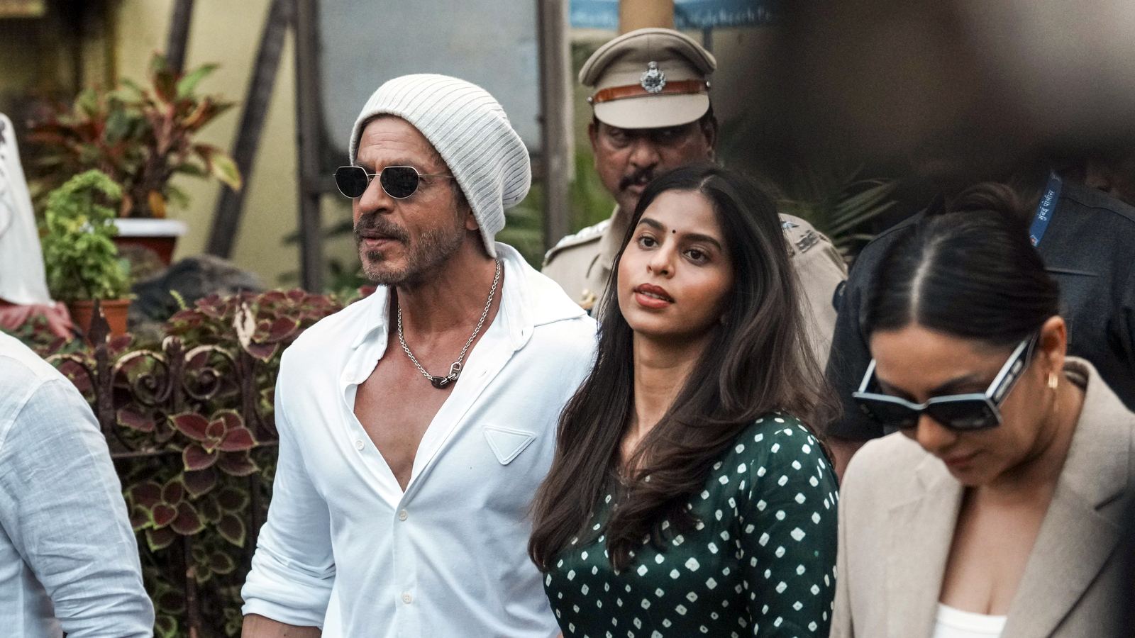 SRK and Suhana Khan at KING film launch