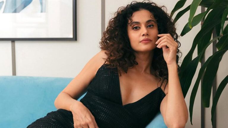 Taapsee Pannu during Assi promotions