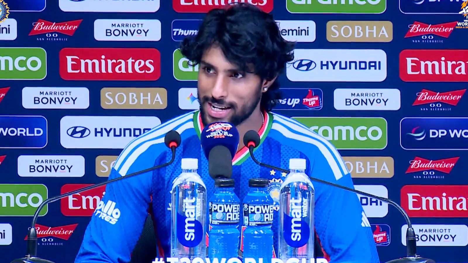 Tilak Varma celebrates unbeaten 44