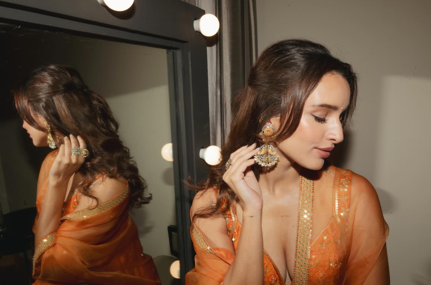 Radiant Smile Of Triptii Dimri In Silk Couture.