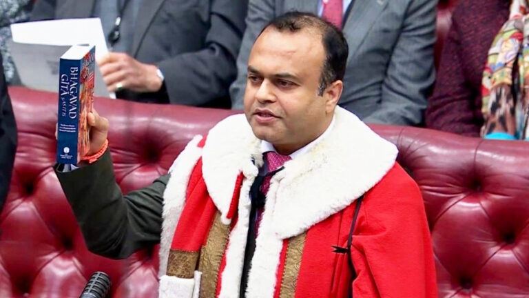 Uday Nagaraj in House of Lords