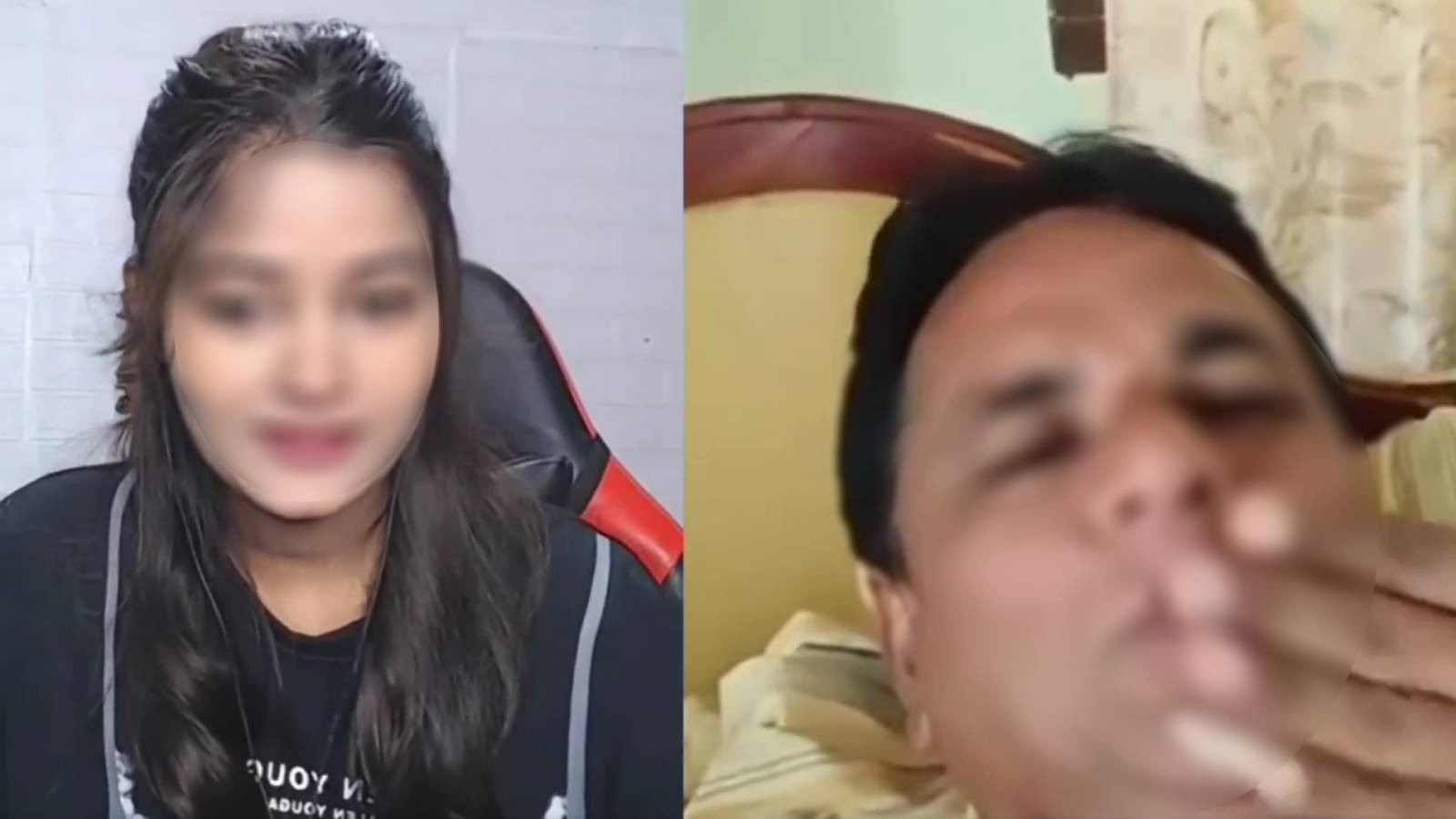 Viral video call social media controversy