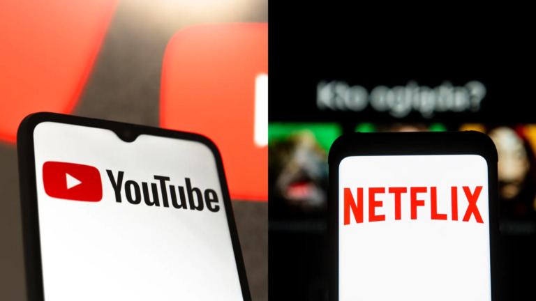 YouTube beats Netflix revenue comparison