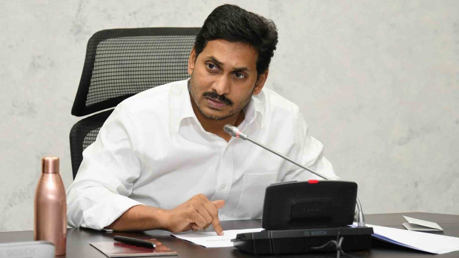 YS Jagan Mohan Reddy during public outreach amid Tirumala laddu adulteration political controversy