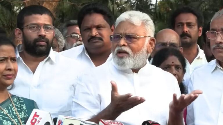 YSRCP leader Ambati Rambabu after release from Rajahmundry jail questioning his arrest
